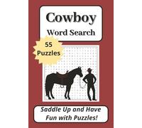 Cowboy Word Search Puzzle Book: Saddle Up and Have Fun With Puzzles