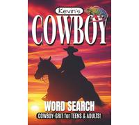 Cowboy Word Search Puzzle Book: Word Searches with Easy to Read, Large Print about Cowboys, the Wild West, Horses, Adventure and More! | 6 x 9 inches | 110 pages | 55 Puzzles | Round‘em Up!