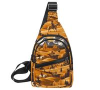 Cowboys (1) Sling Bag for Women Travel Shoulder Bag Chest Bag