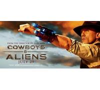 Cowboys Aliens 2011 6 PCT187 A5 Poster on Photo Paper - Movie Art Poster in Various Sizes for Living Room or Bedroom Ideas. Borderless Cult Film Images Classic Iconic 70s 80s 90s Vintage Retro Home W