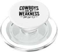 Cowboys Are My Weakness Vintage Western PopSockets PopGrip for MagSafe