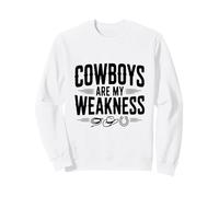 Cowboys Are My Weakness Vintage Western Sweatshirt