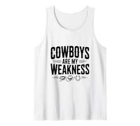 Cowboys are My Weakness Vintage Western Tank Top