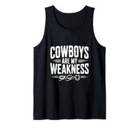 Cowboys are My Weakness Vintage Western Tank Top