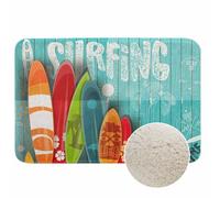 Cowboys Bath Mats for Bathroom Wild West Desert Lanscape Silhouette Prairie Hill Floor Bath Rugs Machine Washable Bathmat Carpet Rug Room Decor for Shower Floor 20 X 31 in Mat