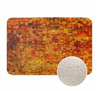 Cowboys Bath Mats for Bathroom Wild West Desert Lanscape Silhouette Prairie Hill Floor Bath Rugs Machine Washable Bathmat Carpet Rug Room Decor for Shower Floor 20 X 31 in Mat