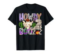 Cowboys Ghost Western Halloween Howdy Boo Rodeo Cute Ghoul T-Shirt