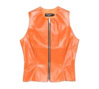 Cowboys of Habit zip texas vest - Orange S-M-L-XL