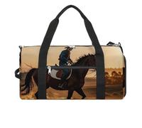 Cowboys Riding Horses Gym Bag for Men Women, Waterproof Gym Tote Bags, Large Duffel Bag for Travel Workout