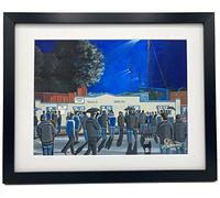 Cowdenbeath. Central Park Stadium. Framed, Professionally Printed Football Memorabilia Giclee Art Print