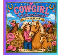 Cowgirl Adventures Coloring Book