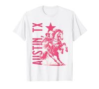 Cowgirl Austin Texas USA Wild West Americana Rodeo Cowboy T-Shirt