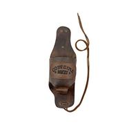 Cowgirl Buzy Beer Holster Handmade by Hide & Drink :: Bourbon Brown