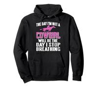 Cowgirl Forever Western Pride Fierce Spirit Pullover Hoodie
