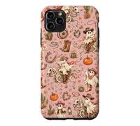 Cowgirl Ghost Western Horse Skeleton Pumpkin Floral Cactus Case for iPhone 11 Pro Max