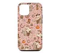 Cowgirl Ghost Western Horse Skeleton Pumpkin Floral Cactus Case for iPhone 12/12 Pro
