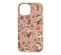Cowgirl Ghost Western Horse Skeleton Pumpkin Floral Cactus Case for iPhone 14
