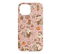Cowgirl Ghost Western Horse Skeleton Pumpkin Floral Cactus Case for iPhone 15