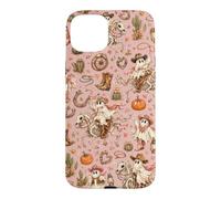 Cowgirl Ghost Western Horse Skeleton Pumpkin Floral Cactus Case for iPhone 15 Plus