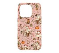 Cowgirl Ghost Western Horse Skeleton Pumpkin Floral Cactus Case for iPhone 15 Pro