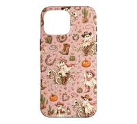 Cowgirl Ghost Western Horse Skeleton Pumpkin Floral Cactus Case for iPhone 16 Pro Max
