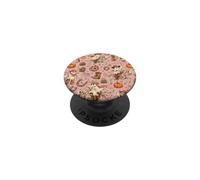 Cowgirl Ghost Western Horse Skeleton Pumpkin Floral Cactus PopSockets Adhesive PopGrip