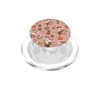 Cowgirl Ghost Western Horse Skeleton Pumpkin Floral Cactus PopSockets PopGrip for MagSafe