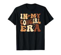 Cowgirl Rodeo Western Country Melanin In My Cowgirl Era T-Shirt