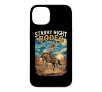 Cowgirl Starry Night Rodeo Western Equestrian Case for iPhone 13