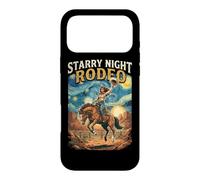 Cowgirl Starry Night Rodeo Western Equestrian Case for iPhone 17 Pro Max