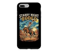 Cowgirl Starry Night Rodeo Western Equestrian Case for iPhone 7 Plus/8 Plus