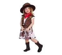 Cowgirl Toddler Fancy Dress Costume Age 3