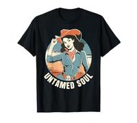 Cowgirl. Untamed Soul. Wild by Nature. T-Shirt