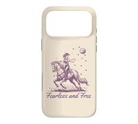 Cowgirl Vintage Western Retro Fearless and Free Purple Case for iPhone 17 Pro Max
