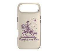 Cowgirl Vintage Western Retro Fearless and Free Purple Case for iPhone Air
