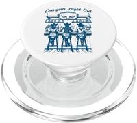 Cowgirls Drinking Cocktail Nostalgic Country Bar Funny PopSockets PopGrip for MagSafe