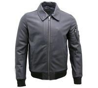 Cowhide Airline Leather A2 US Airforce Bomber Jacket Infinity Leather Navy XXL