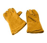 Cowhide Flame Retardant Welding Work Gloves Heat Proof Metal Welding Protector Effective Hand Protection For Welders Metal Workers