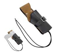 Cowhide Gun Holster, Adjustable Belt Clip IWB OWB Pouch for Handguns