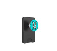 Cowhide Letter U Monogram Graphic PopSockets PopWallet for MagSafe