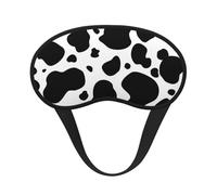 Cowhide Milk Cow Print, Full Eye Covers Light Blocking Eye Masks Blackout Sleep Eye Muffs