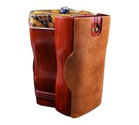 Cowhide Non-Slip Mat - Adhesive Cowhide Brown Pad | Musical Instrument Non-slip Mat | A Must-Have Accessory For Practicing, Designed For The Erhus Player With A Comfortable Texture.