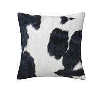 Cowhide Print Luxurious Double-Sided Printed Cushion Cover - 100% Polyester - Four Seasons Universal Throw Pillow Cover For Ideal Home Decoration