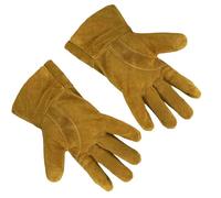 Cowhides Welding Gloves Antislip Protections for Grinding Handling and Construction Work High Temperature Gloves