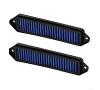 Cowl Filters for 1 Series and 3 Series including models E81 E82 E87 E88 For E90 E91 E92 For E93 from 2005 to 2013, designed to optimize engine cooling and filtration (Blue)