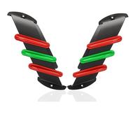 Cowl part For Aprilia RSV4 RSV4RF RSV4RR RF/RR LE Factory 1000 RS4 50/125 For Replica Motorcycle Winglet Aerodynamic Wing Kit Spoiler(Red-green)