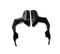 Cowl part For Y-AMAHA FZ 07 FZ-07 2018 2019 2020 Motorcycle Accessories Protective Cover Front Headlight Side Guard Fairing Protection(Black- Silver)