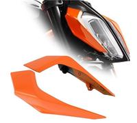 Cowl part Motorcycle Guard Fairing Protection Front Headlight Side Panel Frame Cover Protective Accessories For Duke 390 2017 2018 2019 2020 2021 2022(Orange)