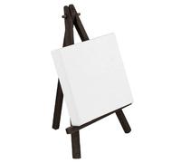 Cowling & Wilcox Miniature 12cm Black Display Easel | A-Frame Design | Made Using Pine Wood
