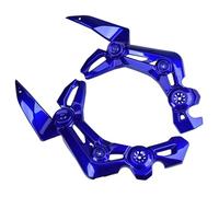 Cowls Board Cowls Set Left Right Frame Side Cover Cowl Panel Trim Body Fairing Cover Motorcycle Fit For Kawasaki Z 900 2017 2018 2019(Blue)